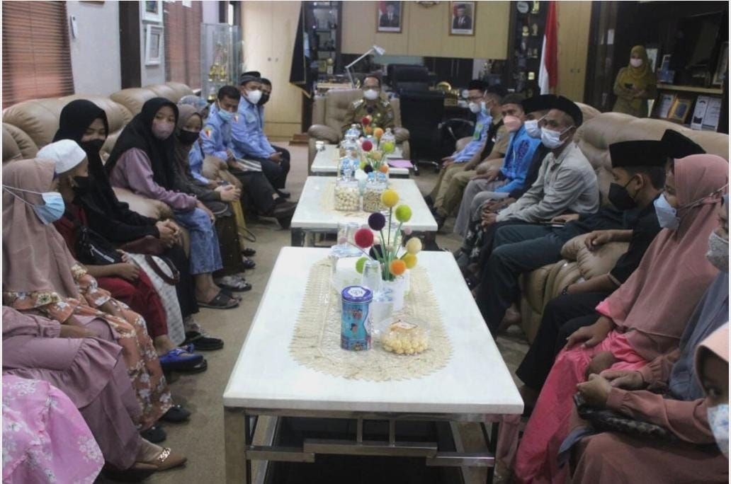 BKPRMI Bangka Tengah Ajak Peserta FASI Temui Bupati