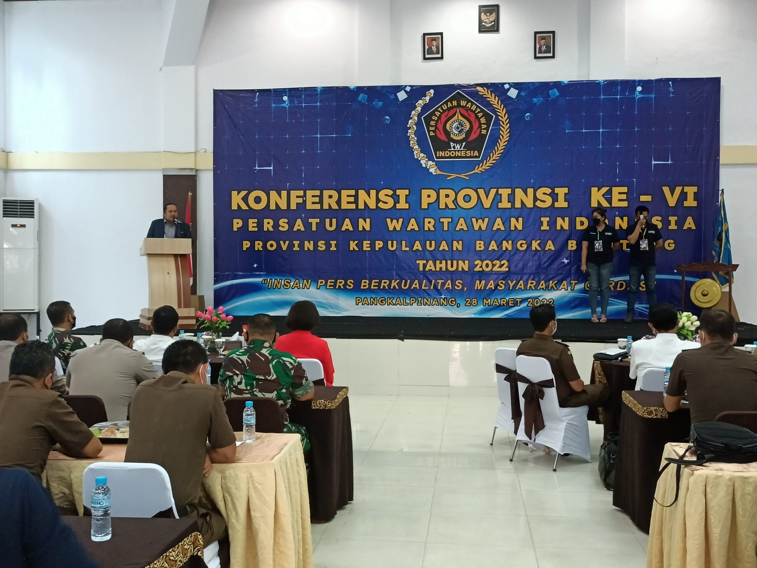 Konferensi VI PWI Babel Panggilan Konstitusi Organisasi