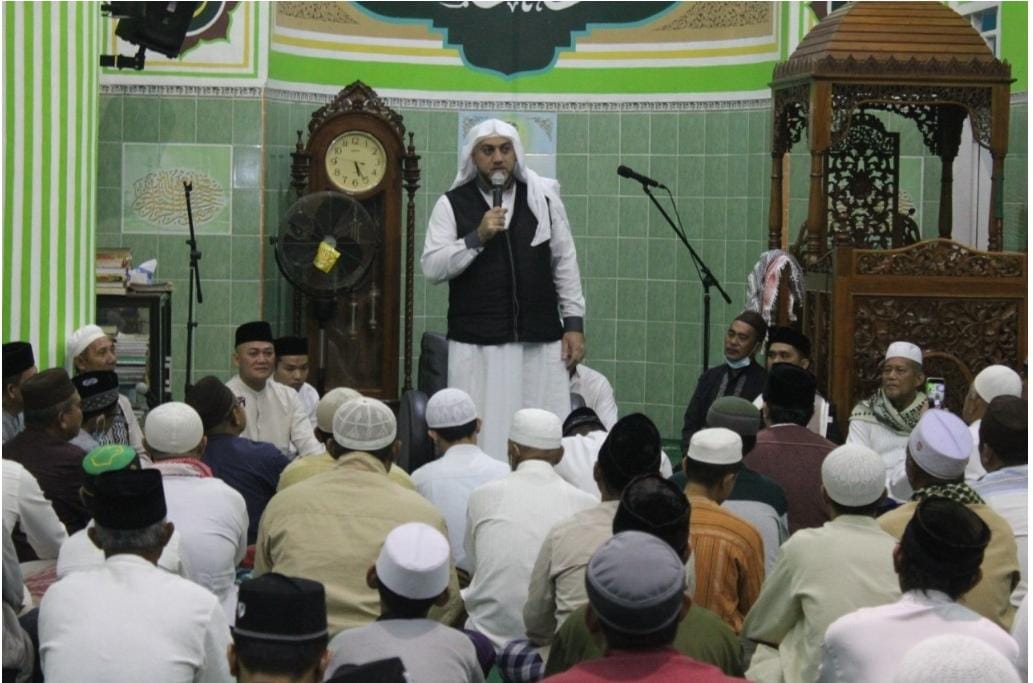 Hadiri Tausiah Syekh Hussein Jaber, Erfian: Mudah-mudahan Kita Diberi Keberkahan