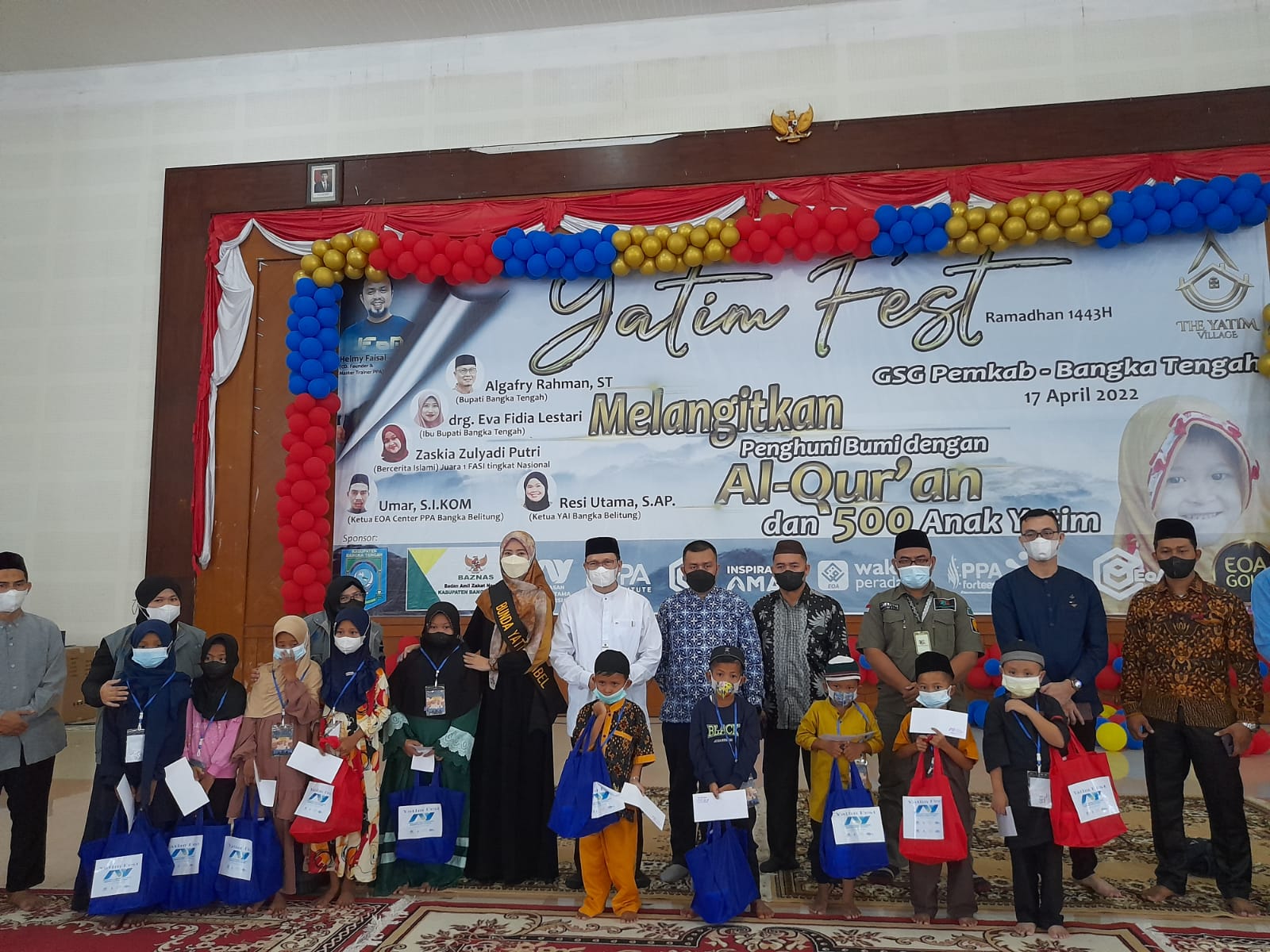 500 Anak Dapat Santunan di Yatim Fest