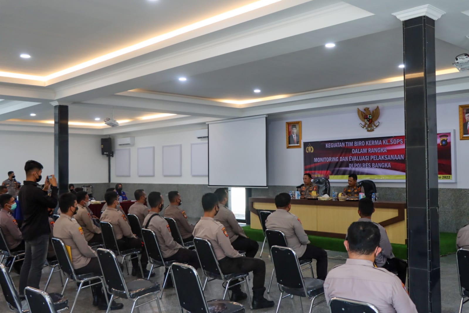 Tim Monev Mabes Polri Datangi Polres Bangka, Ternyata Begini Dilakukannya