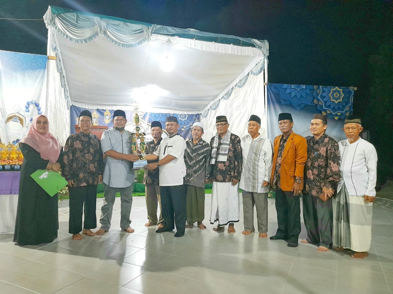 Desa Nibung Juara MTQH Koba