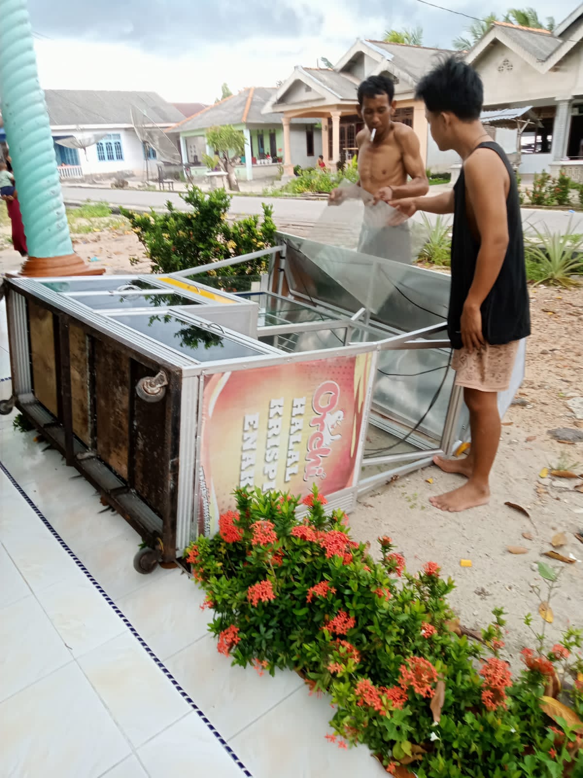 Diterjang Angin, 189 Rumah di Bangka Tengah Rusak