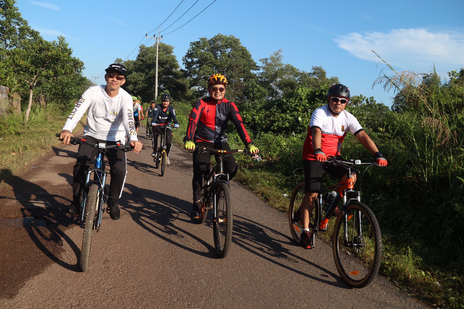 Peringatan Hari Lingkungan Hidup Sedunia, Pemkab Bangka Tengah Bersepeda di Sumur Tujuh