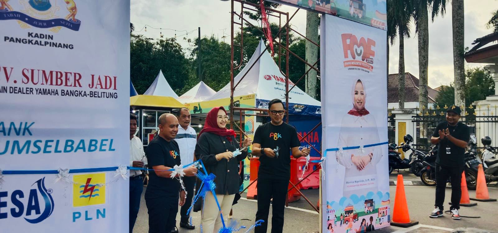 Arya Bima Buka FMF di Alun-alun Taman Merdeka