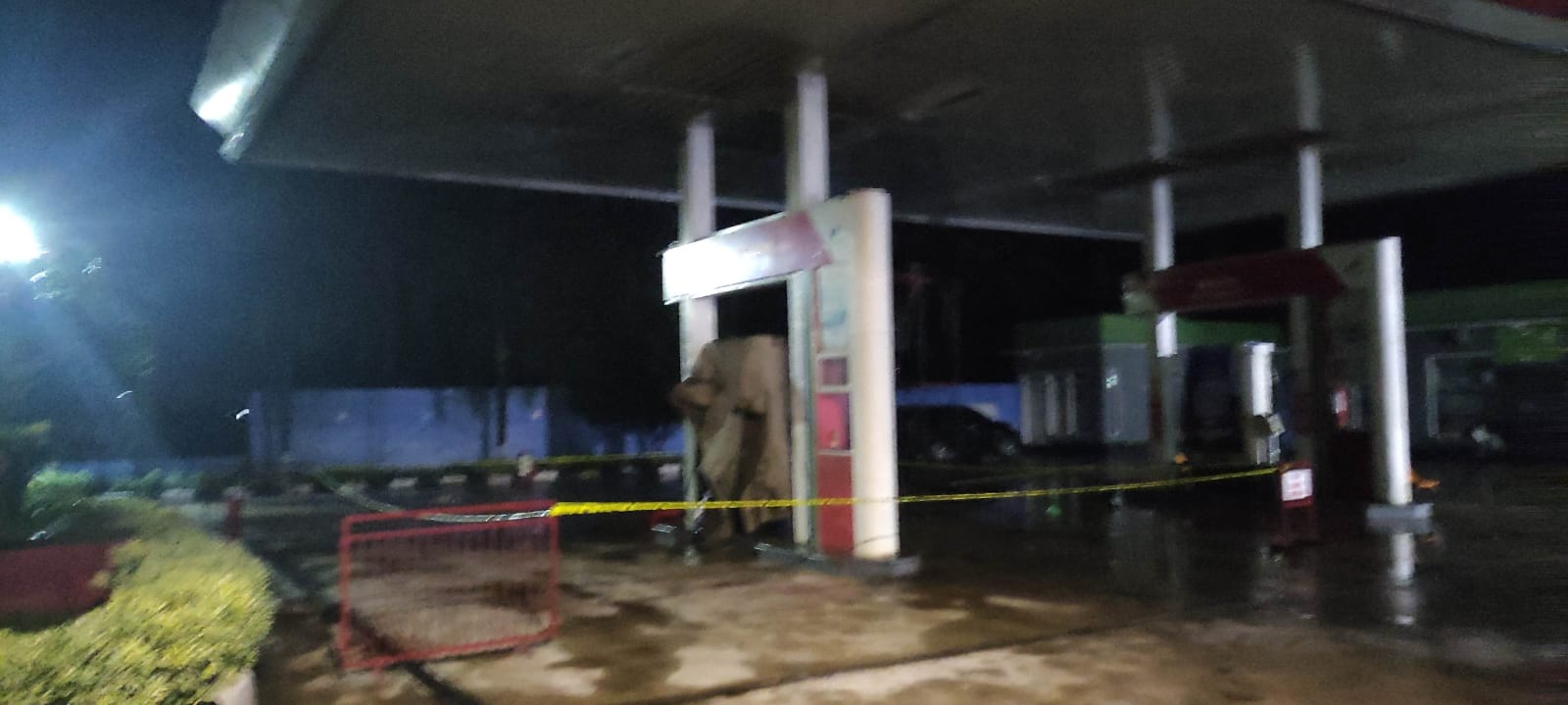 Kebakaran di SPBU Kurau Barat, Ramadan: Saya Ikut Memadamkan