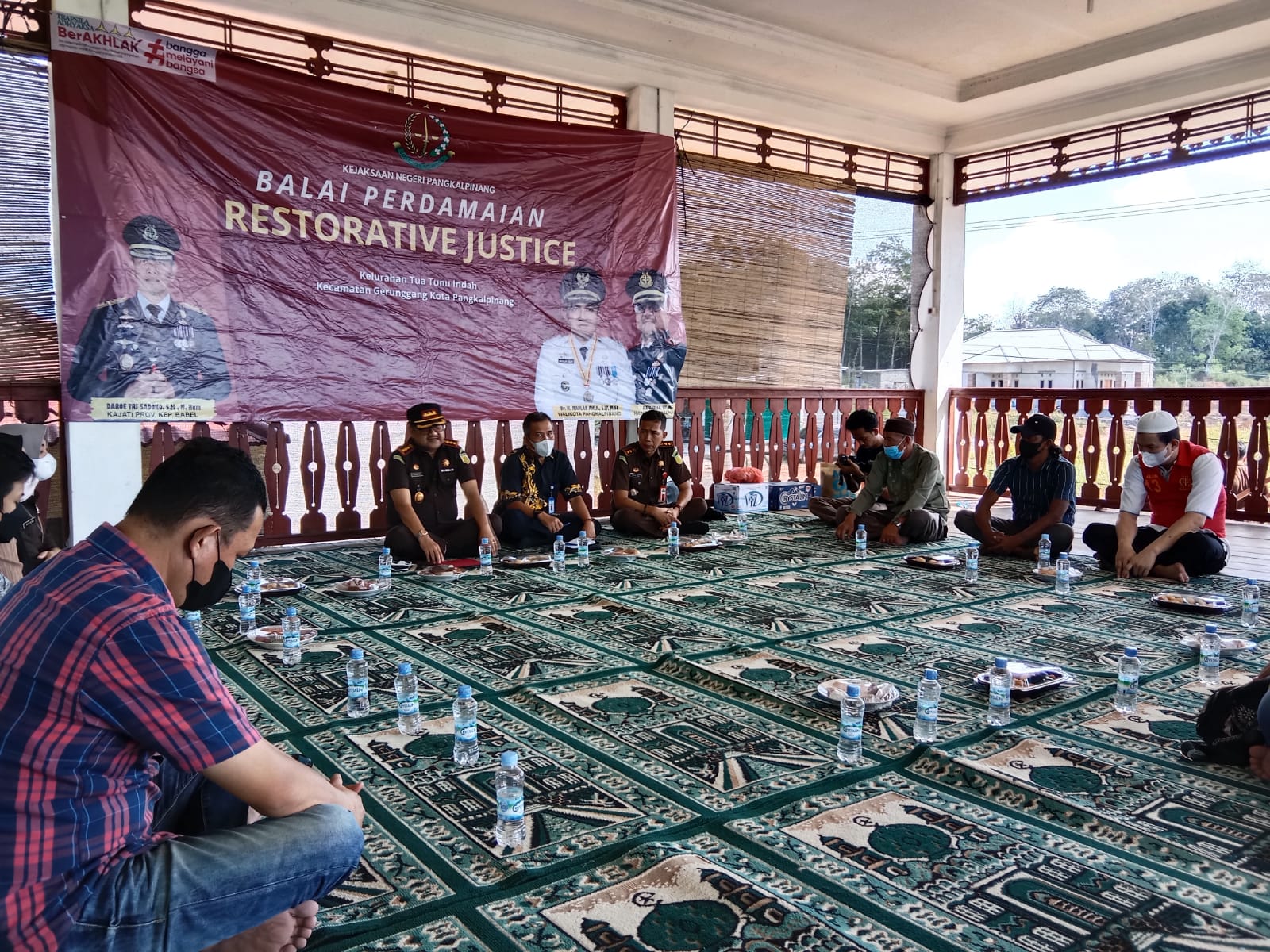 Persoalan Rumah Tangga Keluarga Ini Selesai Dengan Restorative Justice di Balai Perdamaian