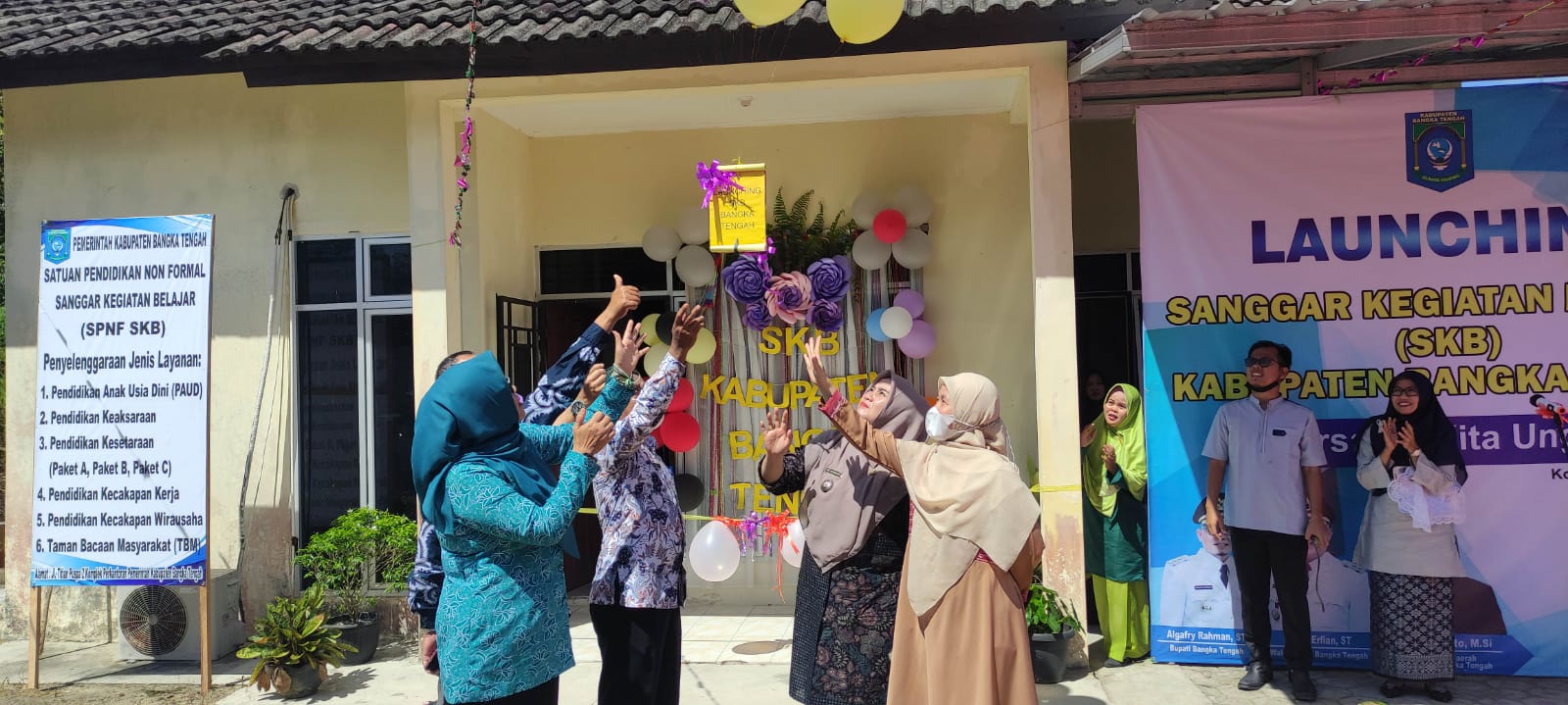 Naikan IPM, Bangka Tengah Resmikan SKB