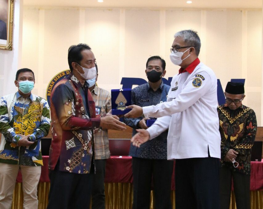 Pemkab Bateng Kerjasama dengan BSSN