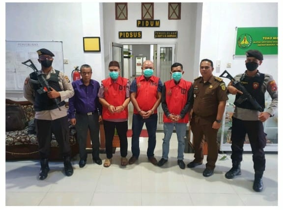 Tiga Tersangka Tipikor BRI Depati Amir Ditahan 20 Hari