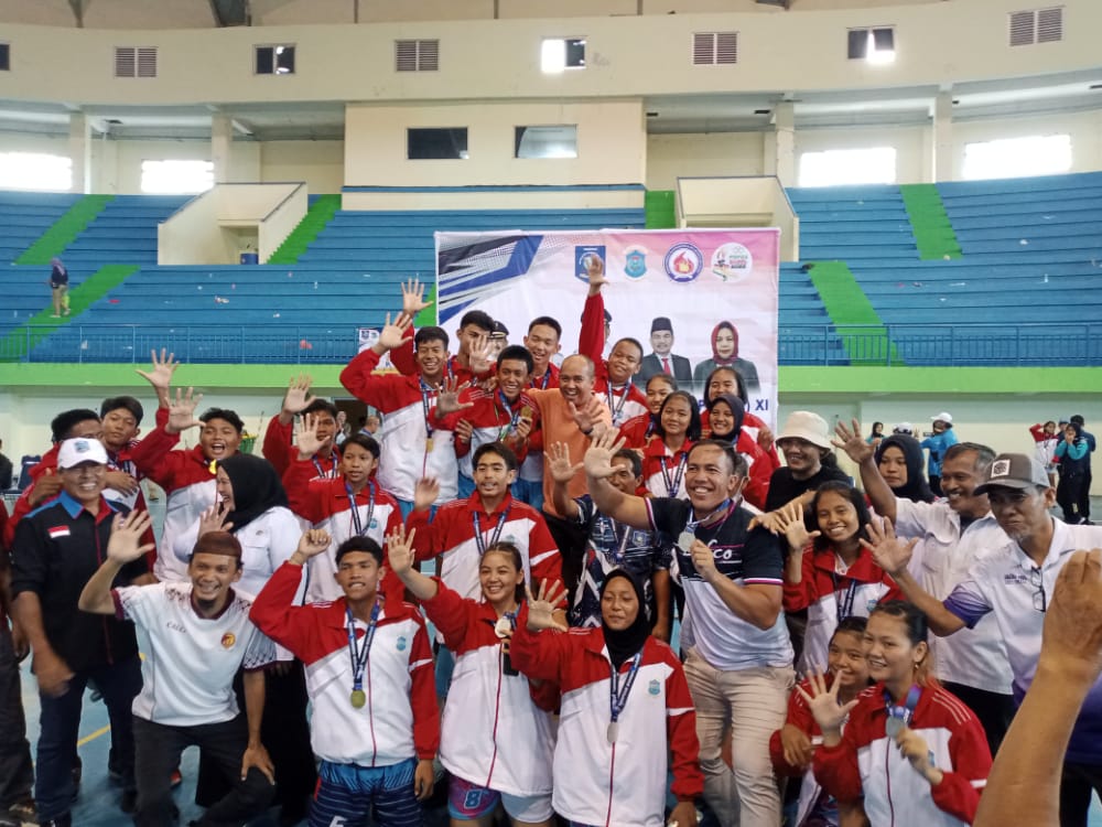 Tim Voli Pangkalpinang Raih Emas Berkat Terikan Bonus Rp 5 Juta dari Molen di Set Akhir