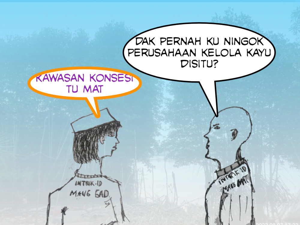 Kawasan Konsesi Terbengkalai, Mang Mat : Sayang Tidak Dimanfaat