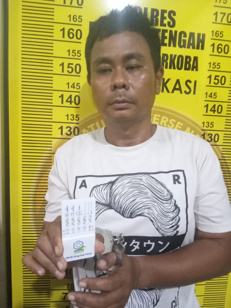 Sat Narkoba Bateng Tangkap Pengedar Sabu di Sungaiselan