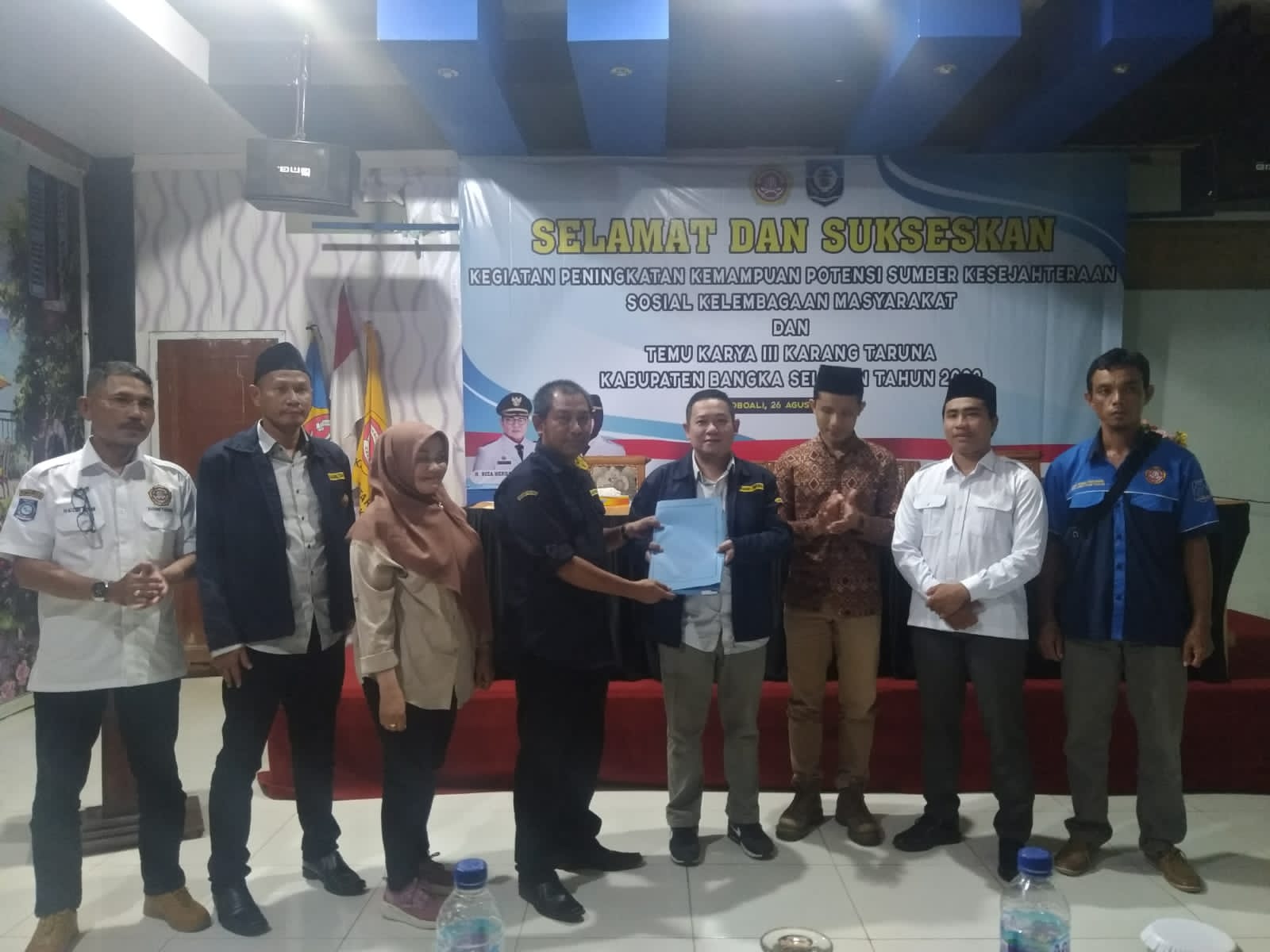 Ari Pratama Pimpin Karang Taruna Bangka Selatan