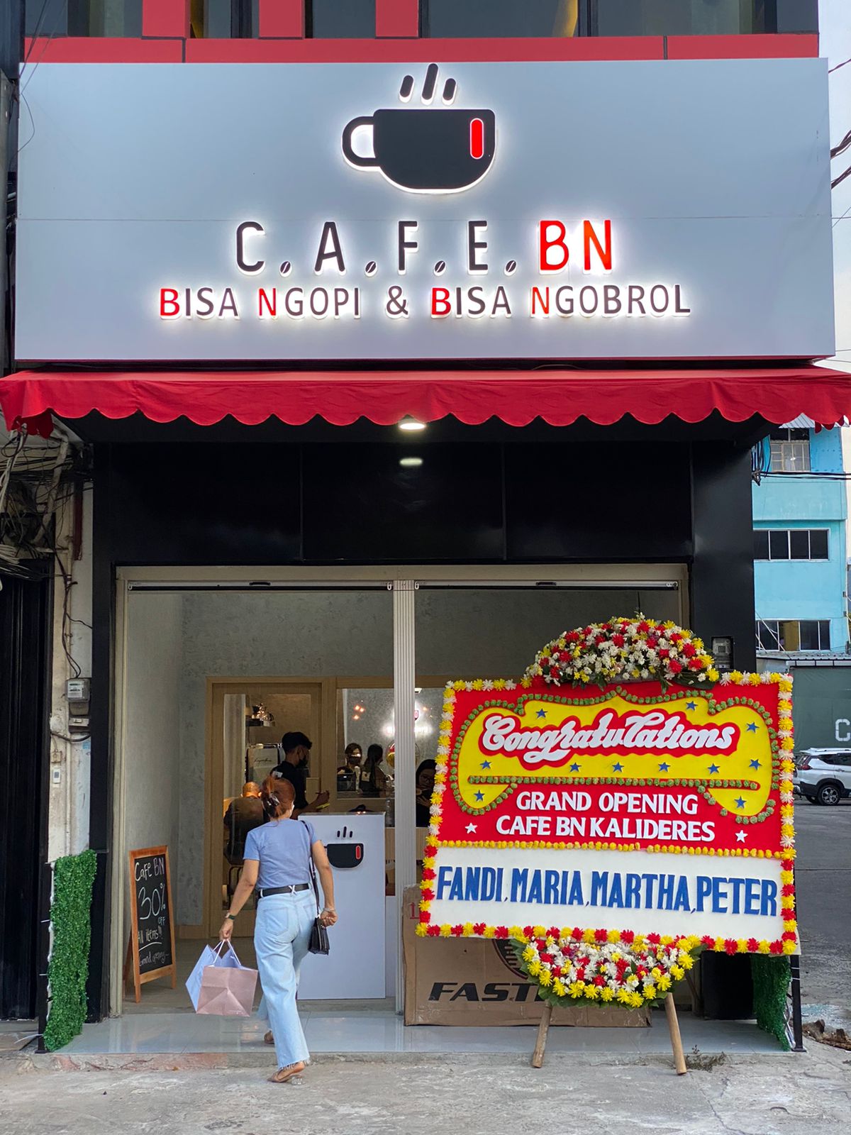 Tancap Gas ! Cafe BN  hadir di Kalideres Jakarta Barat