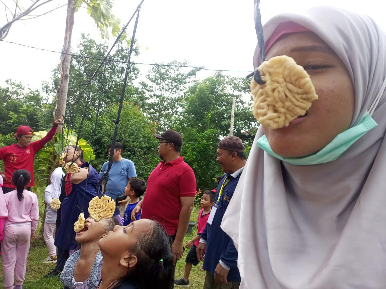 PT Timah Dukung Kegiatan Warga Dusun VII Belo Laut, Peringati HUT RI 77