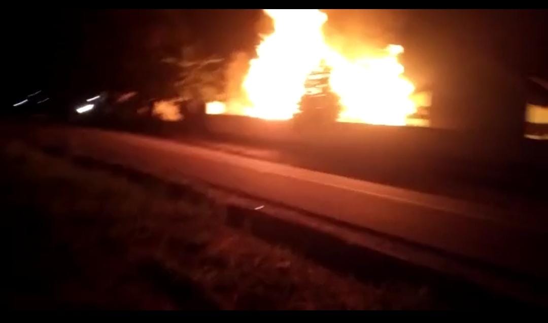 SD 8 Pangkalan Baru Kebakaran, Warga: Ada Bunyi Kayak Korsleting