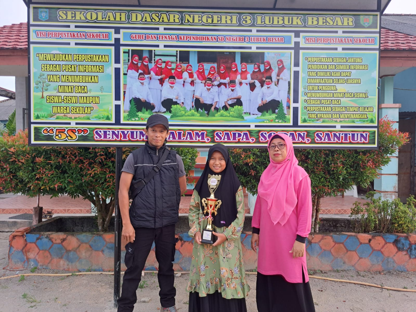 Malikal Bilqies, Siswi Asal Lubuk Besar Siap Tampil Ditingkat Nasional