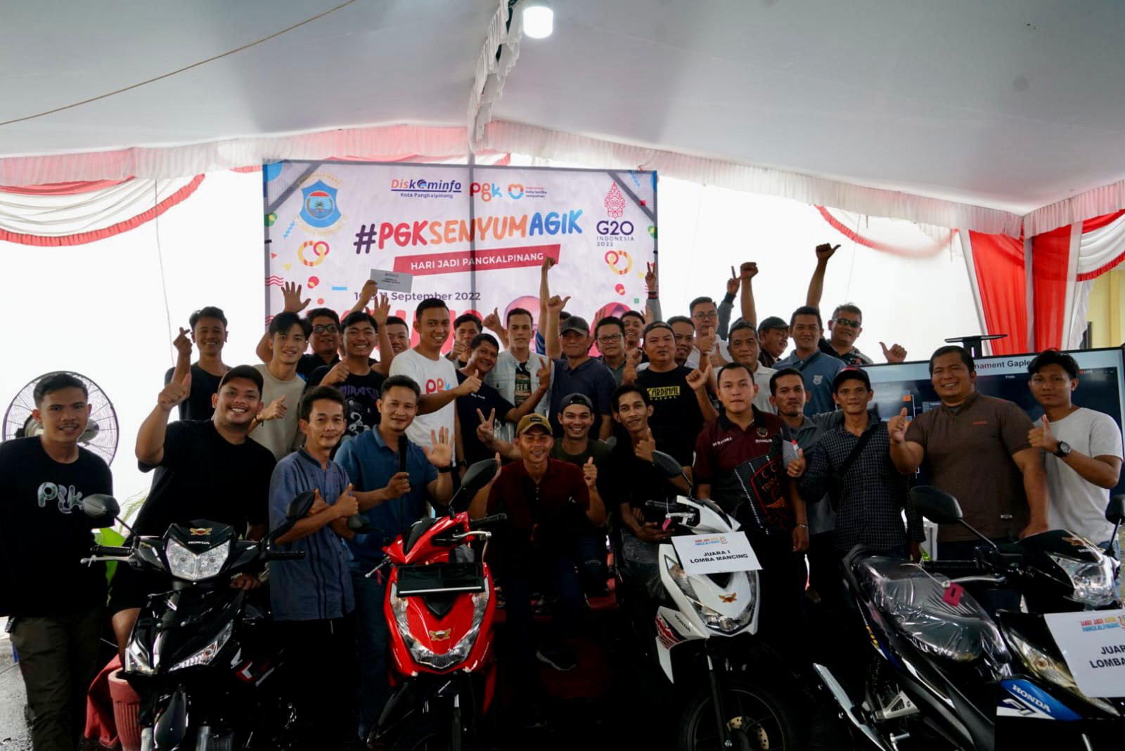 Dinas Perhubungan Juarai Tarung Gaple