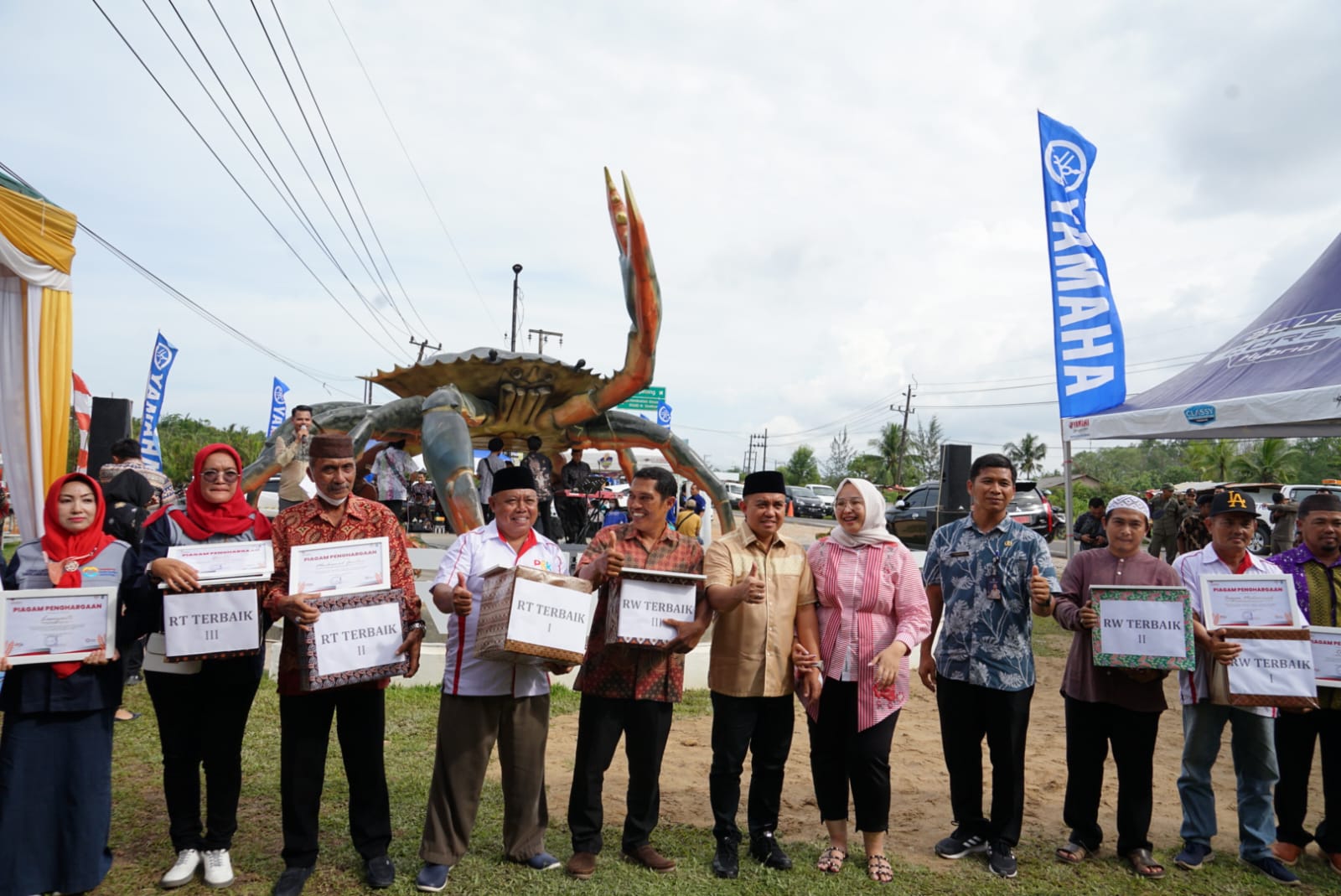 Molen Buat Tugu Ketam Remangok Destinasi Wisata Baru Pangkalpinang