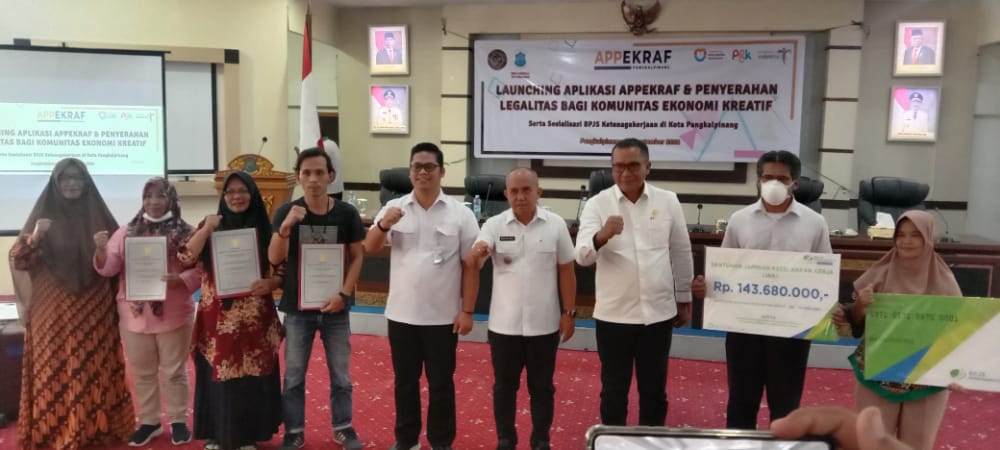 Ratusan Pelaku Ekonomi Kreatif Berkumpul Saat Molen Launching Aplikasi Appekraf