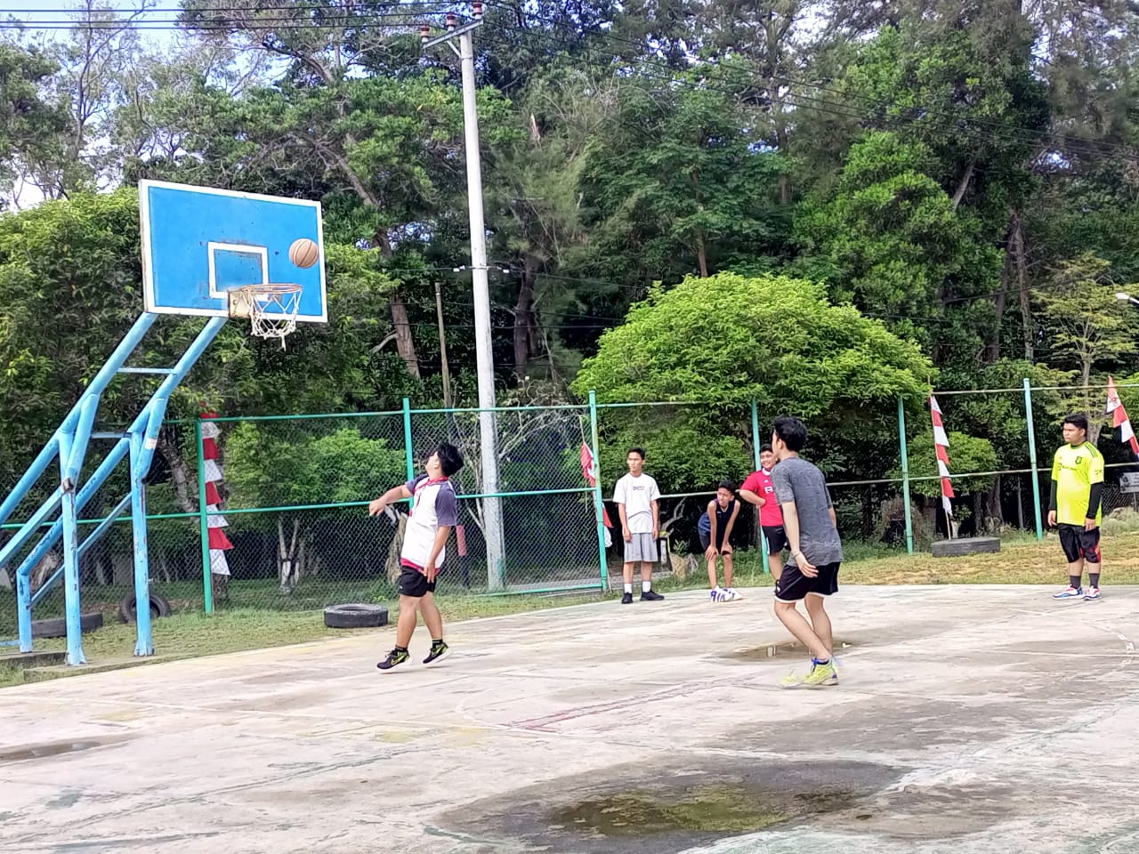 Upaya PT Timah Dukung Prestasi Atelit Bola Basket Bangka Barat