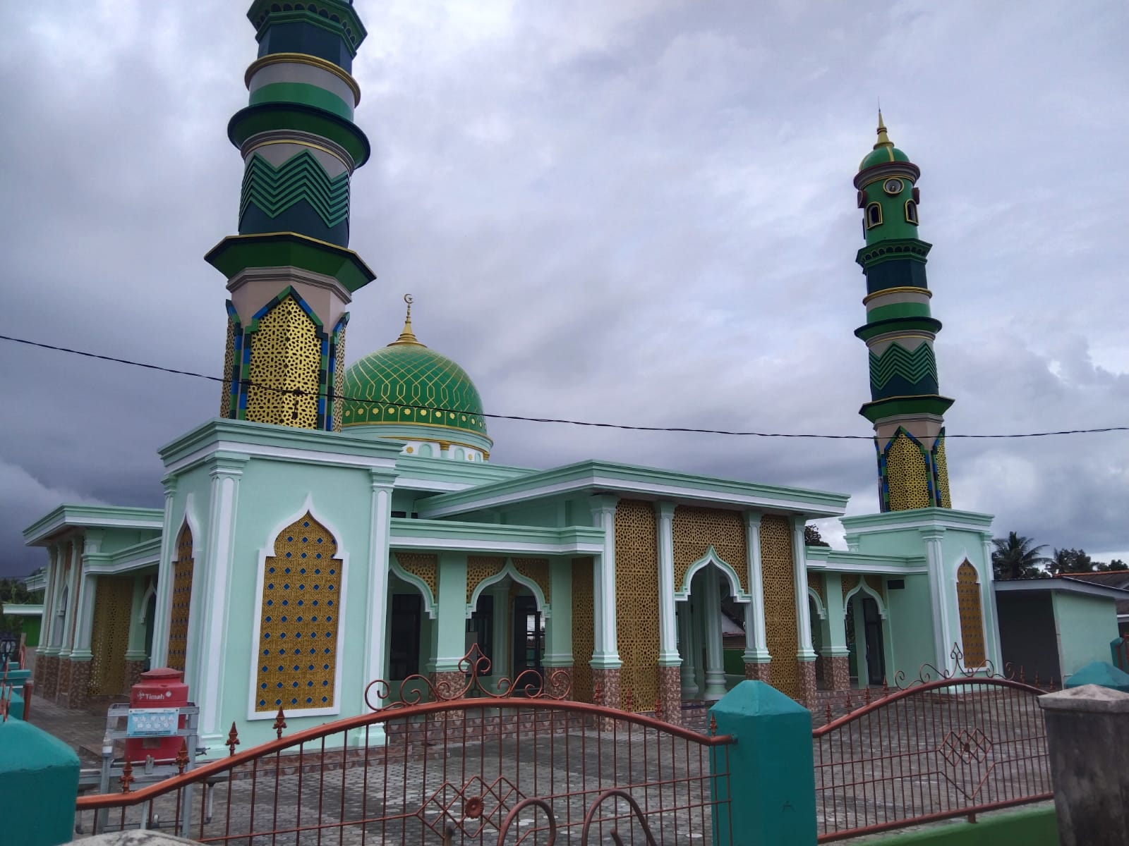 Resmikan Masjid Jamik Al Barkah, Dusun Tanjung Ratu Peringati Maulid Nabi Hari Minggu