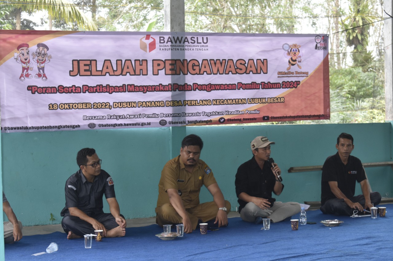 Datangi Dusun Panang, Bawaslu Bateng: Kami Wasitnya