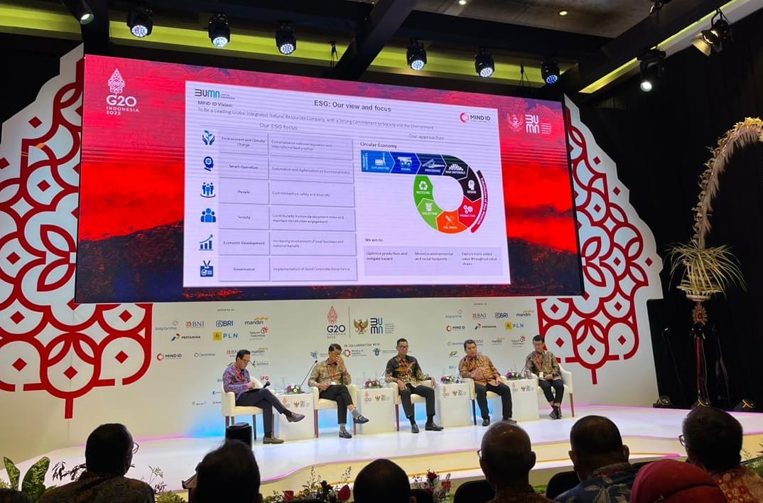 Gunakan Pendekatan Ekonomi Sirkular,  BUMN Holding Tambang Jaga Kesimbangan Emisi Karbon