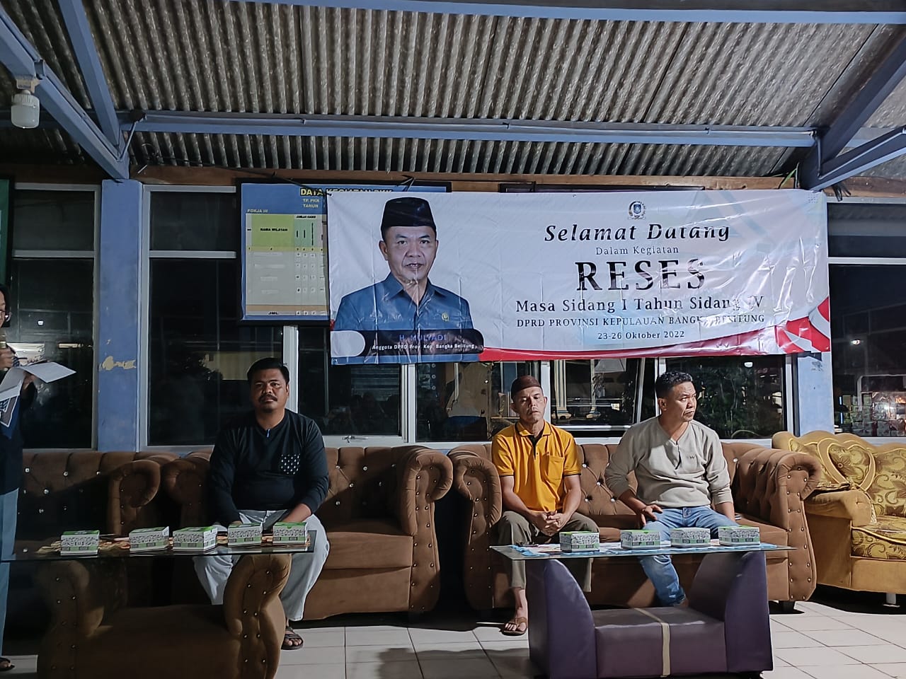 Warga Keluhkan Jalan Rusak, H. Mulyadi Janji Diperbaiki Tahun Depan