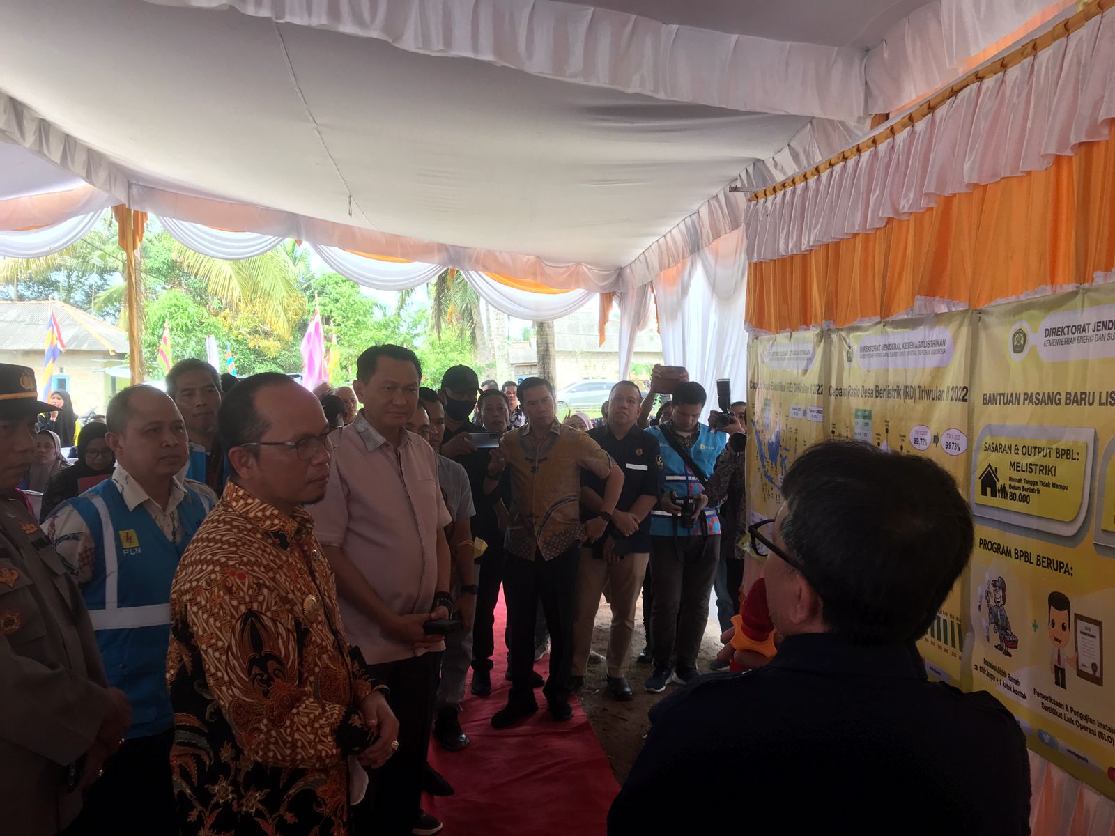 Algafry Pastikan 2023 Pulau Nangka Terang Benderang