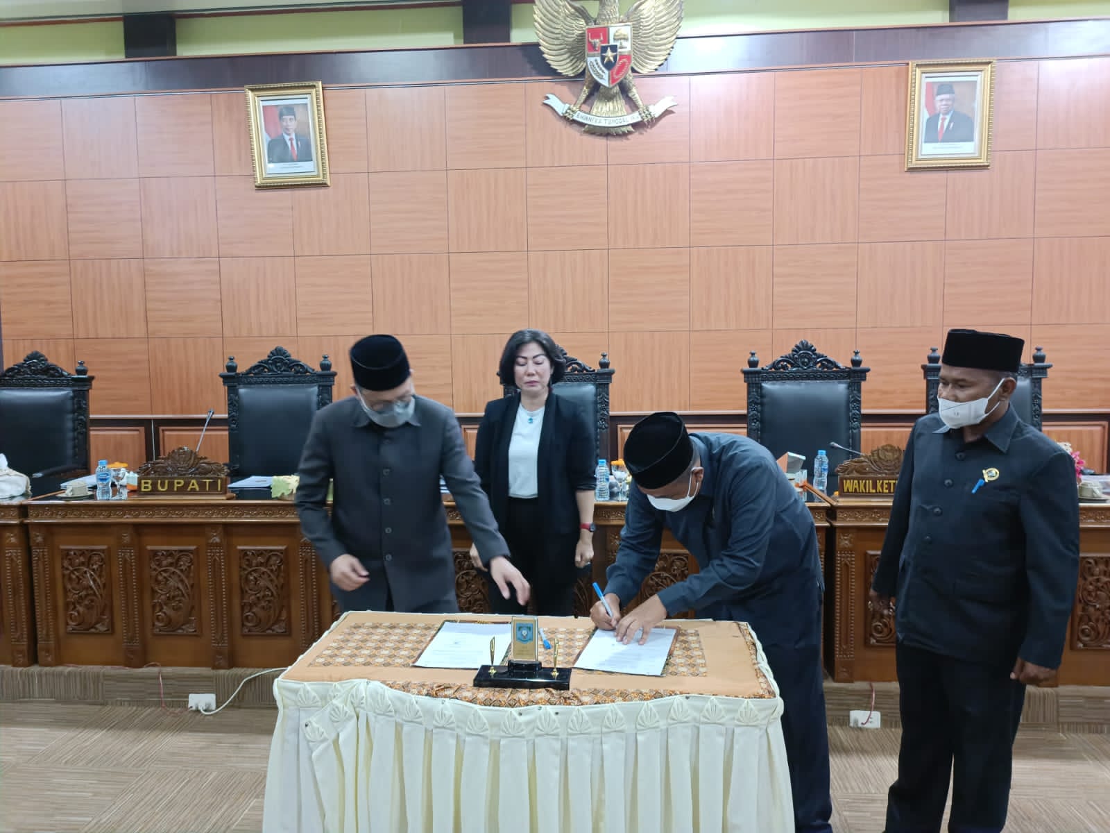 Dua Raperda Usulan Pemkab Bateng Disetujui Dewan