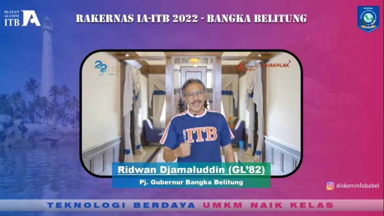 Pj. Gubernur Babel Menanti Para Alumni ITB di Pangkalpinang pada 16 Desember 2022. Ada Apa?