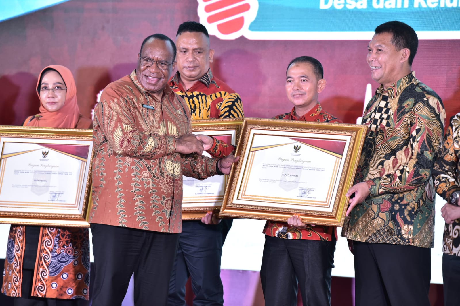 Pemkab Bangka Raih Dua Penghargaan dari Kemendagri