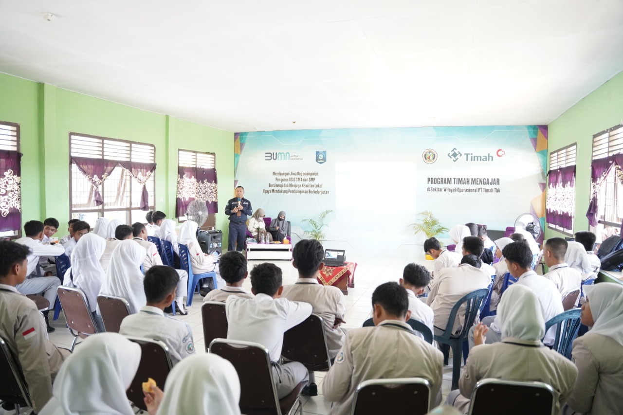 PT Timah Sampaikan Soal Pertambangan,Ternyata Respon Siswa Mengejutkan