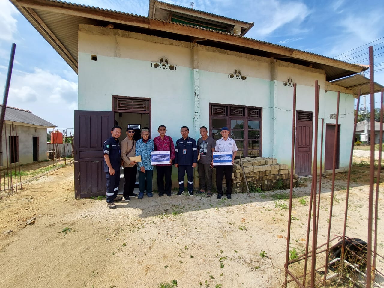 Masih Tetap Konsisten ! PT Timah Gelontorkan Bantuan Renovasi Rumah Ibadah
