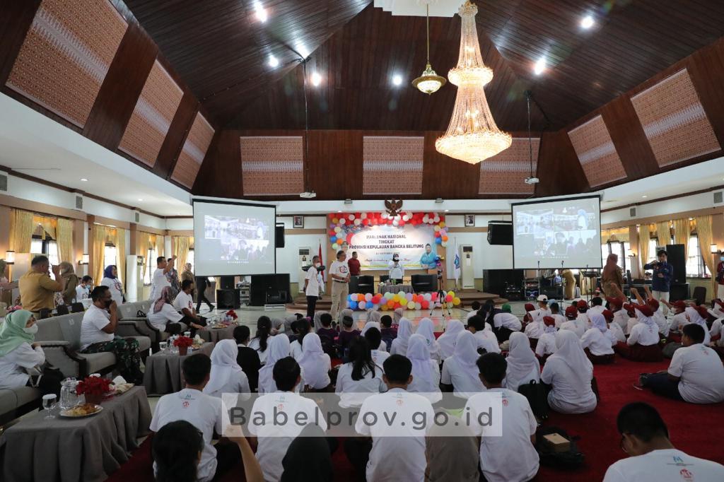 Terima Piagam Provila, Ridwan Djamaluddin: Untuk Anak-anak Hebat di Babel