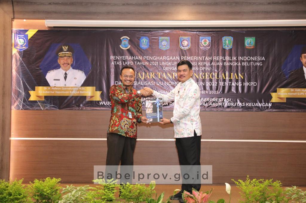 Sekda Babel: Raihan Opini WTP Harus Jadi Budaya