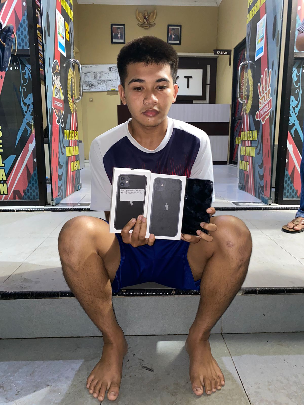 Curi IPhone 11, Guntur Terancam Lima Tahun Penjara