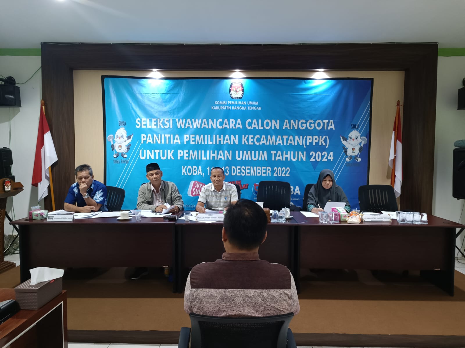 93 Orang Ikut Tes Wawancara PPK di Bangka Tengah