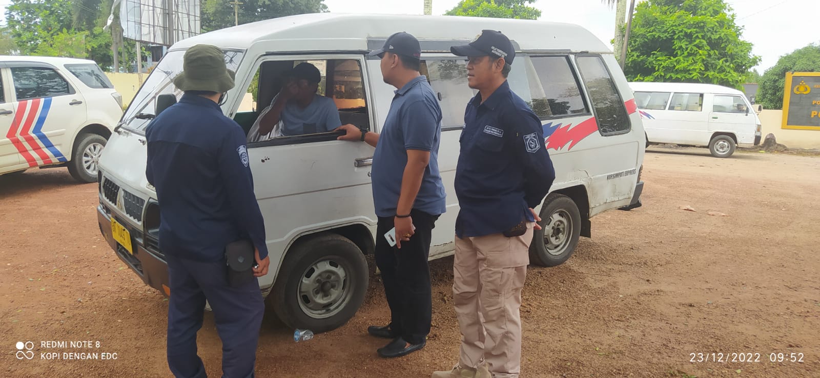 Jelang Nataru, Polres dan Dinperkimhub Bateng Lakukan Ramp Check