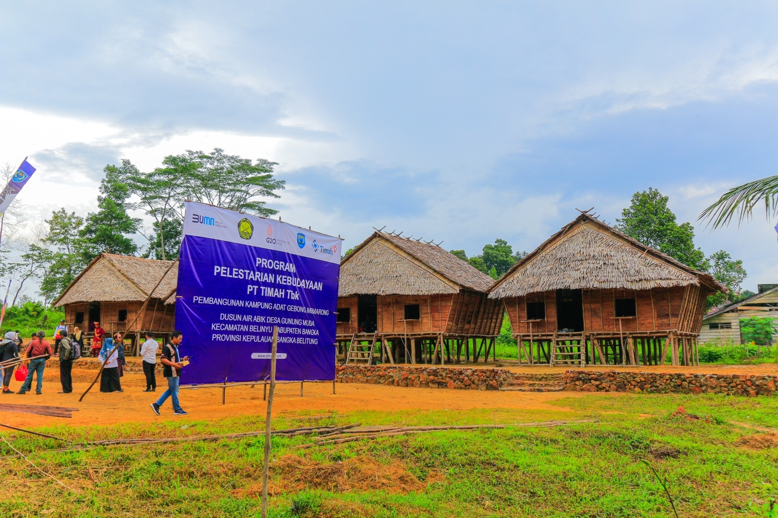 Rumah Adat Mamarong Suku Lum Dibuka Awal Tahun 2023