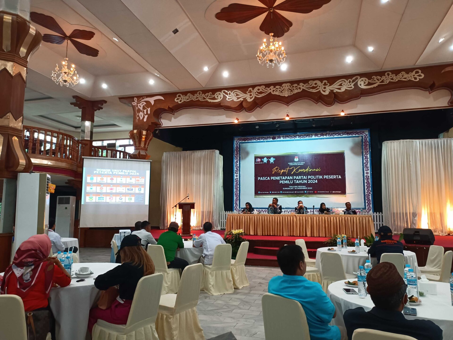 Ketua KPU Bangka: Hanya Sekuriti di Kantor