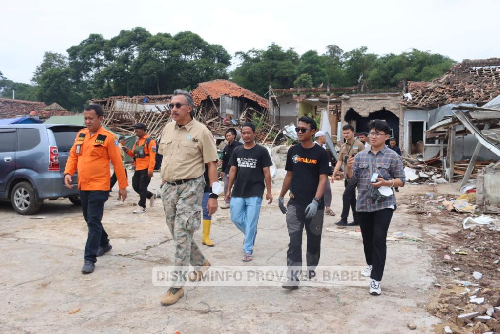 Pemprov Babel Bantu Rp1 Milyar Untuk Korban Gempa Cianjur