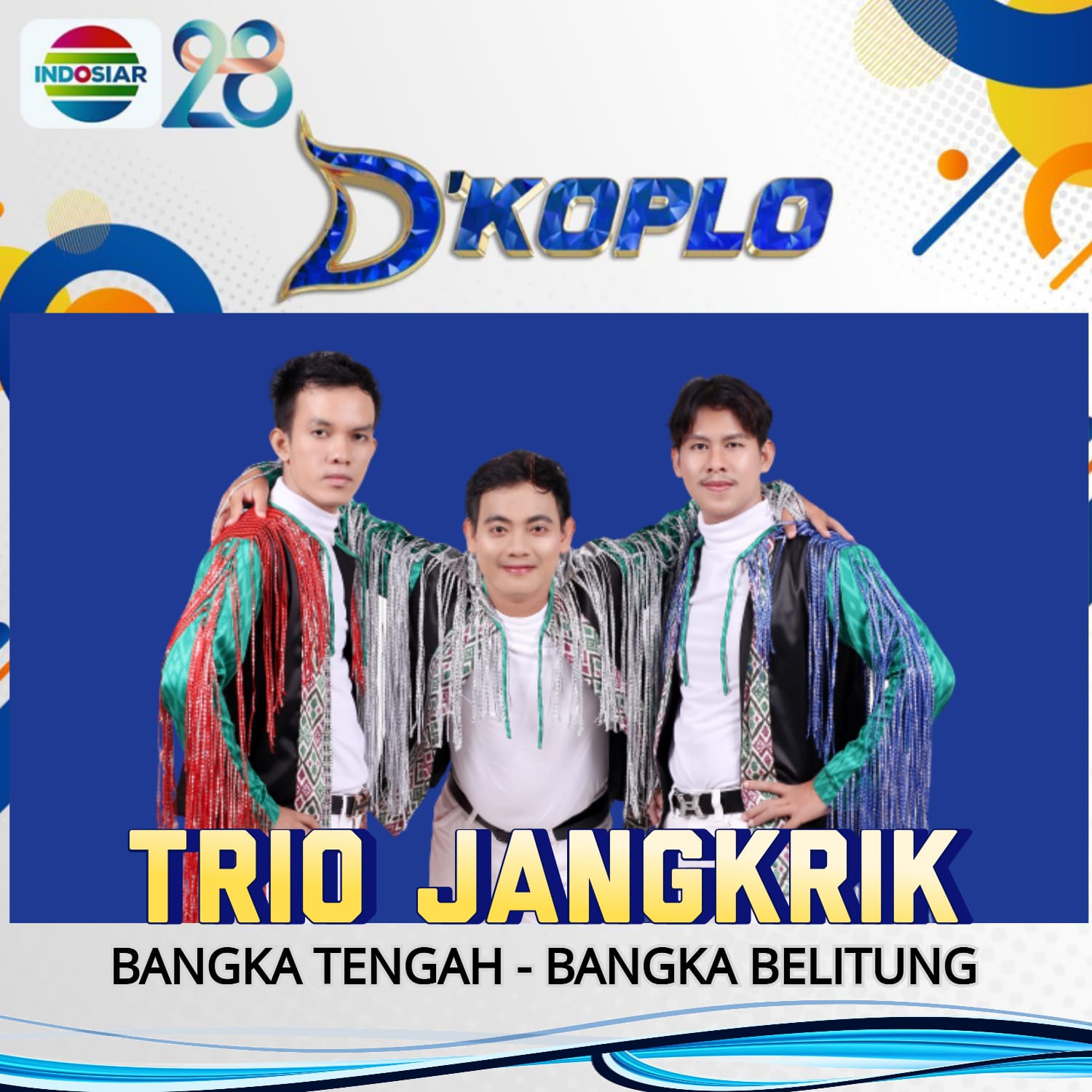 Trio Jangkrik, Penyanyi Asal Bangka Tengah Akan Mentas di D’Koplo Indosiar