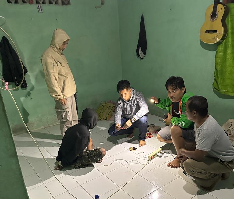 Jadikan Kontrakan Tempat Transaksi Sabu, Pemuda Asal Desa Cit Diringkus Polisi