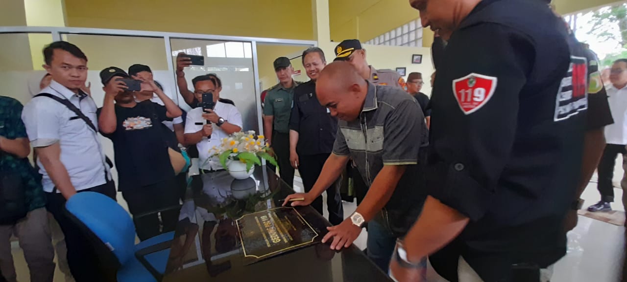 Gedung Baru Diresmikan, PSC 119 Pangkalpinang Siap 24 Jam
