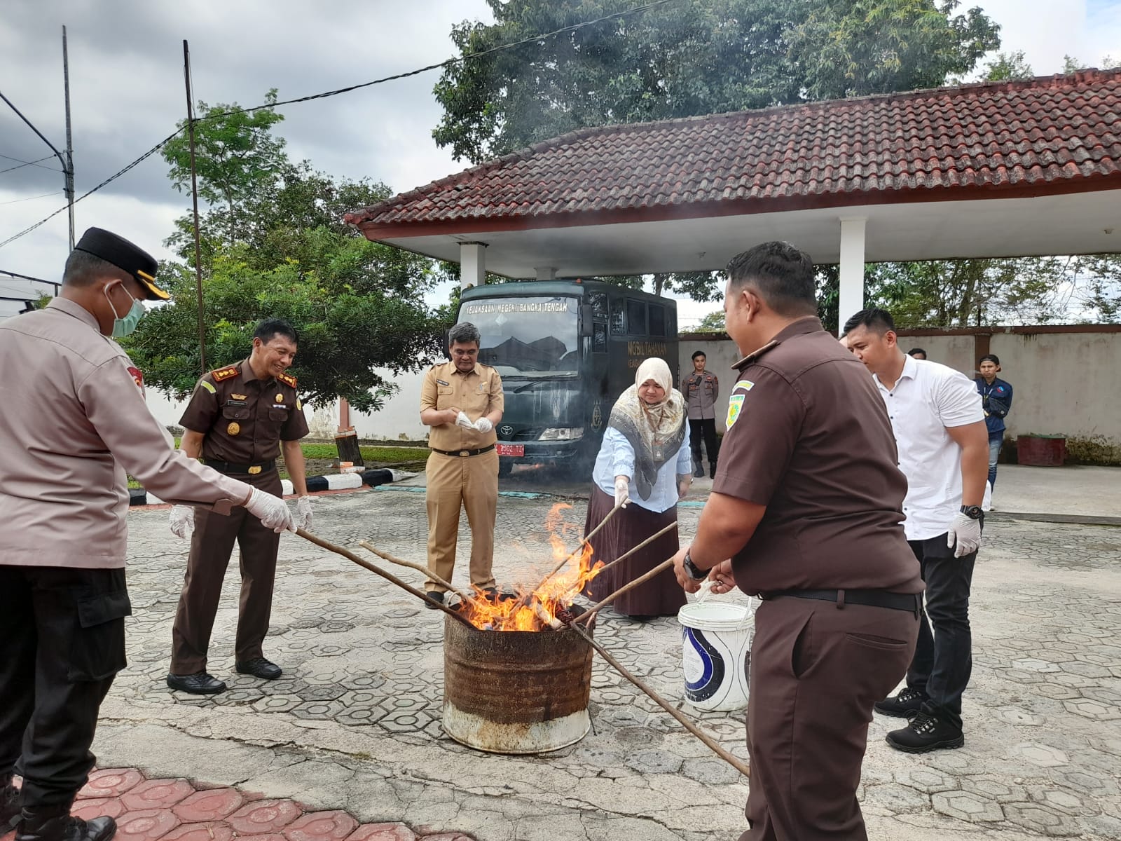 152 Bungkus Sabu Dimusnahkan Kejari Bateng