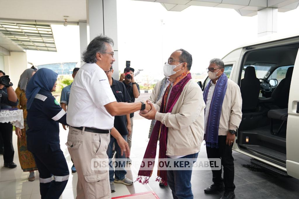 Kunker ke Babel, Dewan Komisaris MIND ID Tinjau Ausmelt PT Timah