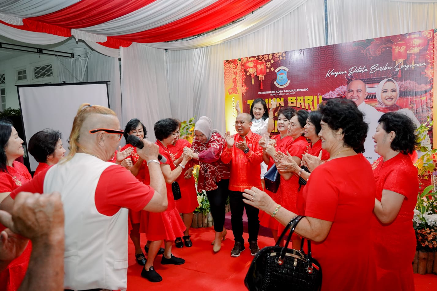 Sejarah, Molen Rayakan Imlek di Rumah Dinas Wali Kota